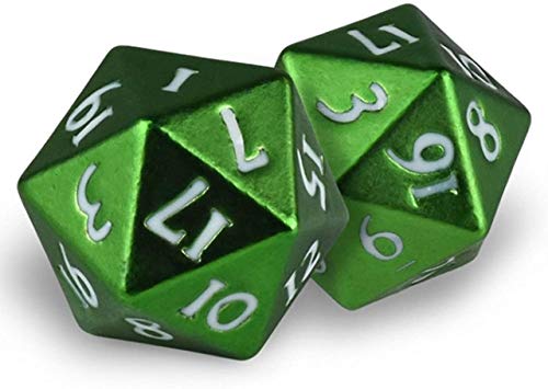 Ultra Pro Heavy Metal D20 Dice - Emerald Frost von Ultrapro