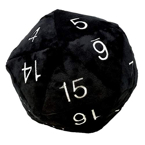 Ultra Pro Jumbo D20 Novelty Dice Plush in Black with White Numbering Ultra Pro Jumbo D20 Novelty Dice Plush in Black with White Numbering von Ultra Pro