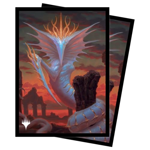 Ultra Pro - MTG Commander Masters 100ct Kartenhüllen in Standardgröße – Sliver Gravemother Artwork, Mattes Finish mit ChromaFusion-Technologie, Protect Magic: The Gathering Cards, Karten in von Ultra Pro