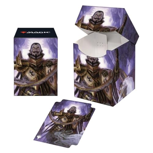 Ultra Pro - MTG Die verlorenen Höhlen von Ixalan 100+ Kartendeck-Box, Clavileño, Erster der Gesegneten für Magie: Die Versammlung, Schützen und speichern Sie Commander MTG-Decks, Sammelkartenspeicher von Ultra Pro