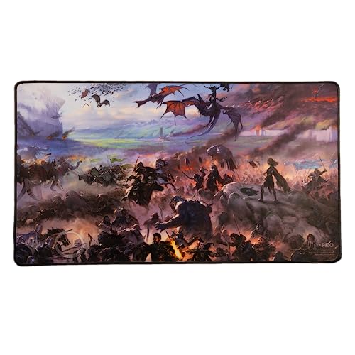 Ultra Pro MTG Spielmatte The Lord of The Rings: Tales of Middle-Earth - Black Stitched Playmat von Ultra Pro