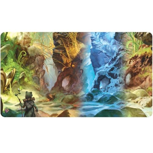 Ultra Pro - Magic The Gathering Bloomburrow Playmat Featuring Season Lands: Swamp (Four Seasons) von Ultra Pro