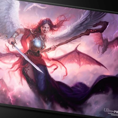 Ultra Pro - Magic: The Gathering - Commander Series - Three Color Wedge - Fan Vote - Kaalia Black Stitched Playmat - UK Ultra Pro - Magic: The Gathering - Commander Series - Three Color Wedge - Fan Vote - Kaalia Black Stitched Playmat - UK von Ultra Pro