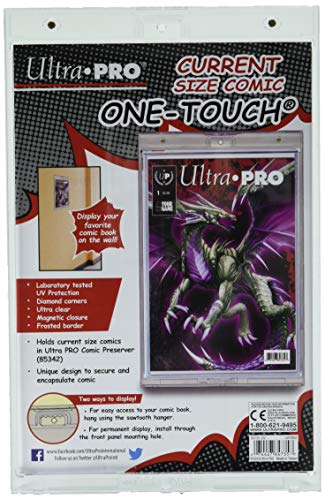 Ultra Pro - Specialty Holder - Current Size Comic UV One Touch Magnetic Holder Comic Book Display Holder farblos von Ultra Pro