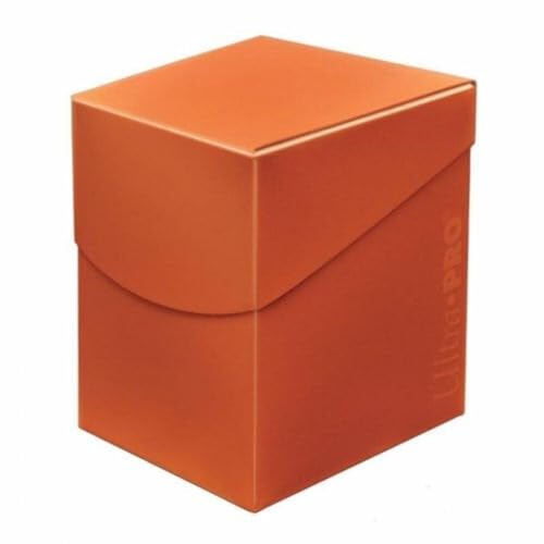 Ultra Pro Unisex Deck Box, Pumpkin Orange, 10cm x 7.5cm x 8cm von Ultra Pro