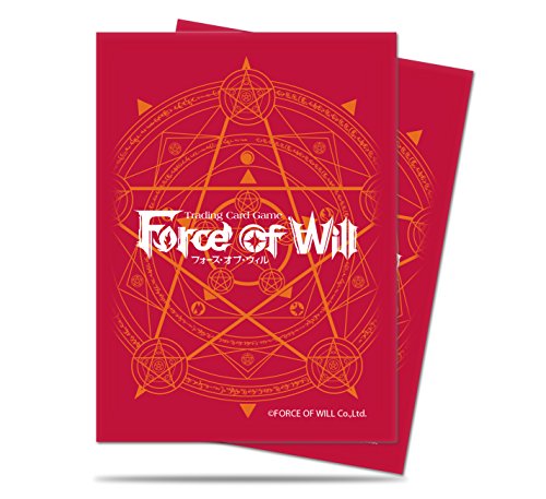 Ultra Pro Standard Sleeves - Force of Will - Red Card Back (65St.) von Ultra Pro