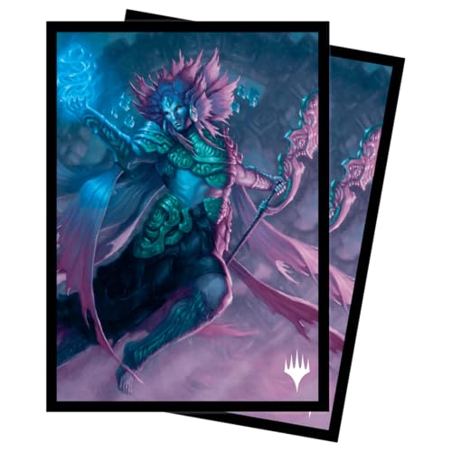 Ultra Pro - The Lost Caverns of Ixalan 100ct Deck Protector® Sleeves Hakbal of the Surging Soul for Magic: The Gathering, Protect MTG Cards from Scuffs & Scratches, Standard Size Card Sleeve Protector von Ultra Pro