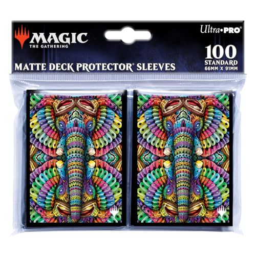 Ultra Pro - The Lost Caverns of Ixalan 100ct Deck Protector® Sleeves Quintorius Kand for Magic: The Gathering, Protect MTG Cards from Scuffs & Scratches, Standard Size Card Sleeve Protector von Ultra Pro