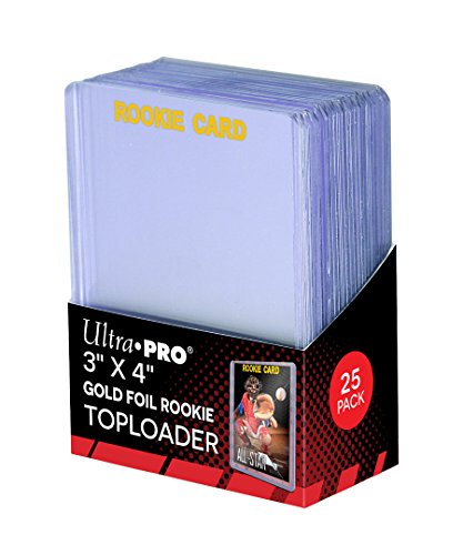 Ultra Pro UP - Toploader - 3" x 4" Rookie Gold (25 Pieces) von Ultra Pro