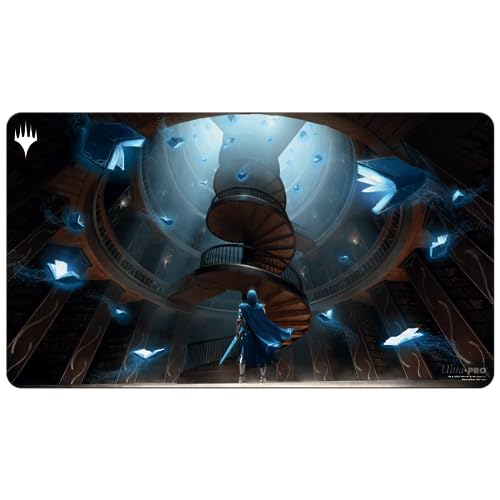 Ultra Pro - Wilds of Eldraine Playmat Virtue of Knowledge for Magic: The Gathering, MTG Card Playmat, Use as Oversize Mouse Pad, Desk Mat, Gaming Playmat, TCG Card Game Table Mat von Ultra Pro