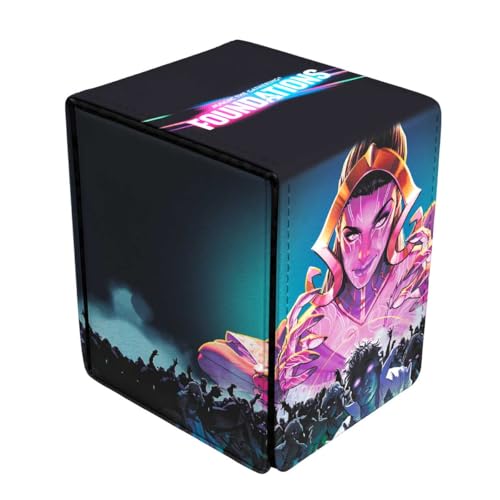 Utlra PRO - Foundations Liliana Premium Alcove Flip Deck Box for Magic: The Gathering, MTG Card Storage Soltion, Deck Protection Tournaments, Premium Collector's Edition Deck Box von Ultra Pro