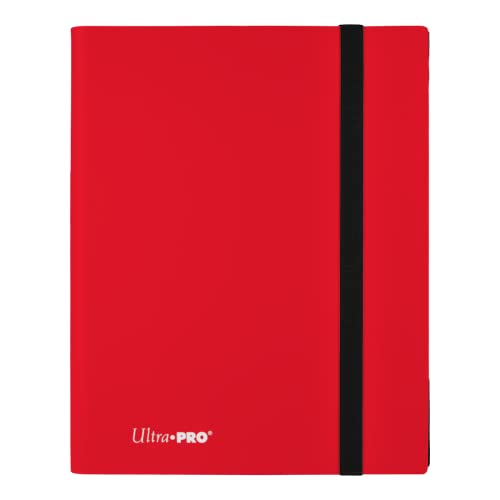 UltraPro 15146 9 Pocket PRO-Binder Eclipse, Apple Red von Ultra Pro