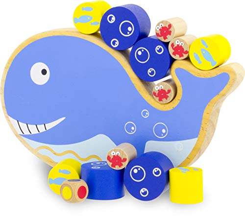 Ulysse 3931" Balancing Game Whale Spiel, Holz von Ulysse