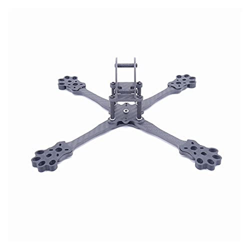 Drohnenrahmen-Kit, Carbonfaser-Rahmensatz, FPV-Racing-RC-Drohne, RC-Quadcopter, RC-Teile, DIY-Zubehör von Uminino