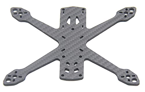 Uminino Drohnenrahmen-Kit, 3 Zoll Drohnenrahmen Radstand 140 mm FPV Martian IV RC Drohnenzubehör(Size:Bottom Plate) von Uminino