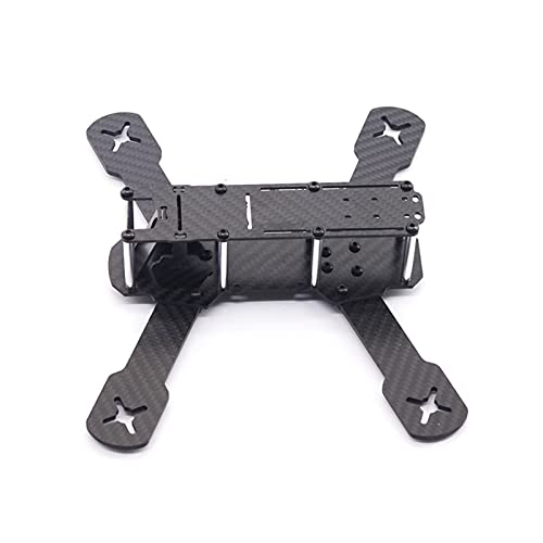 Uminino Drohnenrahmen-Kit, 5 Zoll 210mm Radstand Typ-H Carbon Rahmen Kit RC FPV Racing Drone RC Quadcopter Ersatzteile RC Teile von Uminino