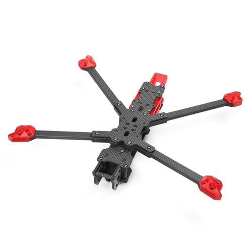 Uminino Drohnenrahmen-Kit, Chimera7 320 mm 7-Zoll-LR-Rahmensatz mit 6 mm Arm, XING 2806.5 Motor FPV Long-Range von Uminino