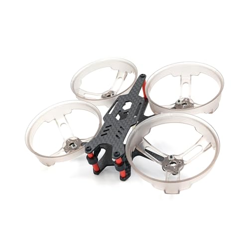 Uminino Drohnenrahmen-Kit, FPV Racing Quadcopter Rahmen Kit RC Drohne Runcam Nano2 FOXEER CADDX.US Turbo Eos2 1104 1105 1103 20A von Uminino