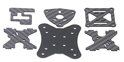 Uminino Drohnenrahmen-Kit, Radstand 220 mm FPV-Rahmenkit Martian II(Size:Accessories Kit) von Uminino