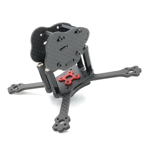 Uminino Drohnenrahmen-Kit, Rahmensatz RC Drone FPV Racing Quadcopter Freestyle True X UAV 1103 1104 F3 F4 Runcam FOXEER CADDX.US(Size:with LED Board) von Uminino