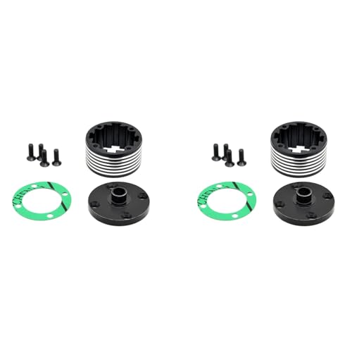 Umsoxhy 2X Metall Vorne Mitte Hinten Universal DifferentialgehäUse 8655 für 07 DBX07 1/7 RC Auto Upgrade Teile ZubehöR von Umsoxhy