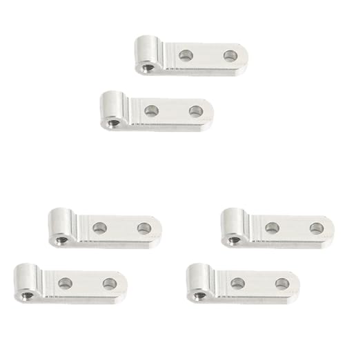 Umsoxhy 6X D12 Metall Stoß DäMpfer Hinten DäMpfer Halterung Sitz ZubehöR für D12 RC Auto Upgrades Teile von Umsoxhy