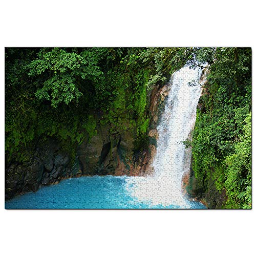 Costa Rica La Fortuna Wasserfall La Fortuna Puzzle 1000 Teile Spiel Kunstwerk Reise Souvenir Holz von Umsufa