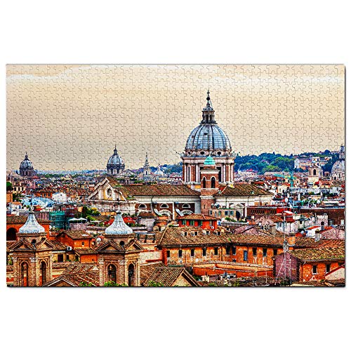 Rom, Italien Puzzle 1000 Teile Holzpuzzle Erwachsene Spielgrafik Reise Souvenir Holz von Umsufa