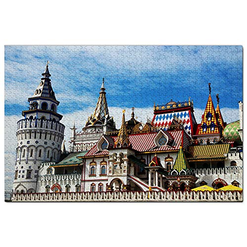 Russland Izmailovo Kreml Museum Moskau Puzzle 1000 Teile Holzpuzzle Erwachsene Spielgrafik Reise Souvenir Holz von Umsufa