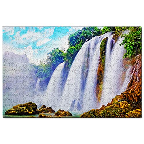 Venezuela Puzzle 1000 Teile Venezuela Canaima Nationalpark Venezuela Puzzle Spiel Kunstwerk Reise Souvenir Holz von Umsufa