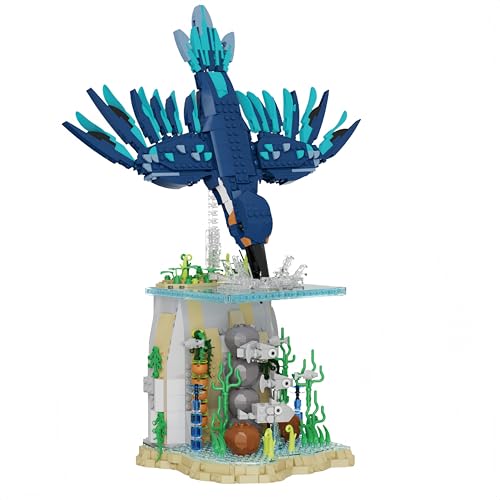 Unativer Realistisches Eisvogel Bausteine Bausatz, Naturkulisse Wildtiere Konstruktionsspielzeug mit Wasseroberfläche & Fisch, Kreatives Lernmodell für Kinder, Jugendliche und Erwachsene ab 6 Jahren Unativer Realistisches Eisvogel Bausteine Bausatz, Naturkulisse Wildtiere Konstruktionsspielzeug mit Wasseroberfläche & Fisch, Kreatives Lernmodell für Kinder, Jugendliche und Erwachsene ab 6 Jahren von Unativer