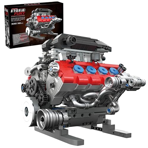 Unativer Technik Motor Bausteine Bausatz, 1189 Teile Mechanisches Modell Bausatz mit Beweglichen, Pädagogisches Spielzeug Militärfahrzeug Montage für Kinder & Erwachsene ab 6 Jahren Unativer Technik Motor Bausteine Bausatz, 1189 Teile Mechanisches Modell Bausatz mit Beweglichen, Pädagogisches Spielzeug Militärfahrzeug Montage für Kinder & Erwachsene ab 6 Jahren von Unativer