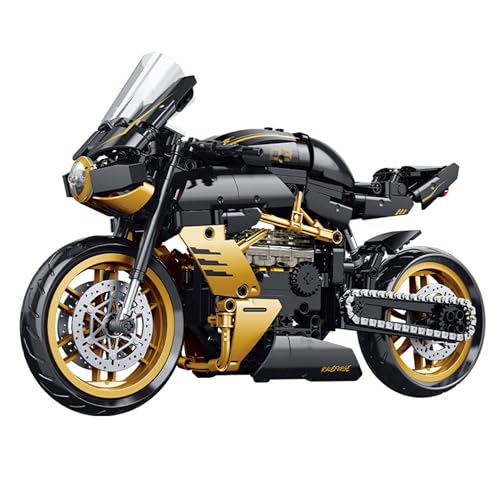 Unativer Technik Motorrad Bausteine Bausatz, 506 Teile Motorbike Bauspielzeug für Erwachsene, Kreatives DIY Superbike Modell für Zuhause und Büro, Geschenk für Jungen und Mädchen ab 6 Jahren Unativer Technik Motorrad Bausteine Bausatz, 506 Teile Motorbike Bauspielzeug für Erwachsene, Kreatives DIY Superbike Modell für Zuhause und Büro, Geschenk für Jungen und Mädchen ab 6 Jahren von Unativer