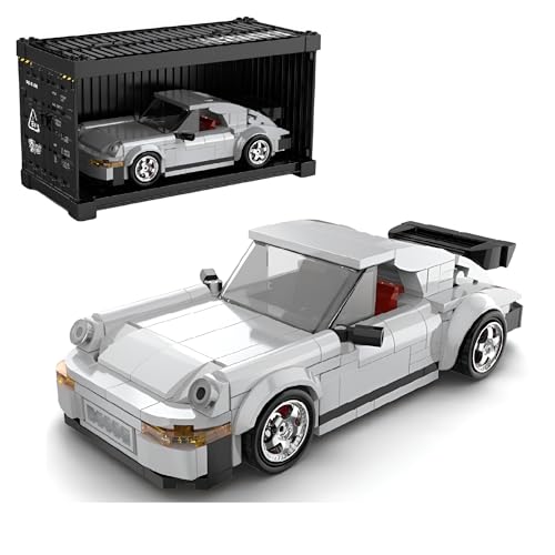 Unativer Technik Rennwagen Bausteine für Supra, Supersportwagen Bausteine Sets mit Display Box, 367 Teile 1:32 Rennwagen Auto Modell, Sportwagen Modell Geschenk für Kinder und Erwachsene (PB8816) von Unativer