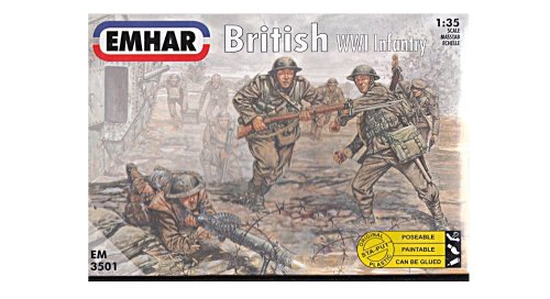 1/35 Figuren British WWI Infantry von Unbekannt