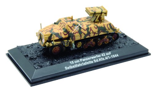 15 cm Panzerwerfer 42 auf Selbstfahrlafette Sd.Kfz.4/1 diecast 1:72 model (Amercom BG-59) von Artist Unknown