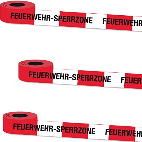 Diverse 2x10 Meter Feuerwehrabsperrung/Absperrband/Feuerwehr Party von Diverse