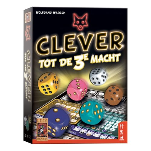 999 Games 99-CLE07,Clever bis 3. Power,Blau von 999 Games