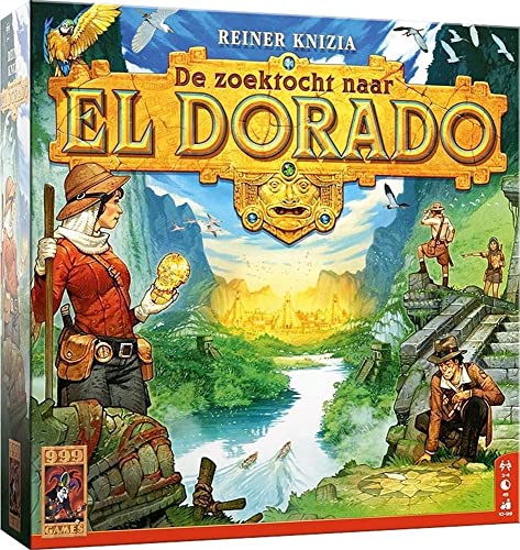 999 Games 999-ELD01 Die Suche nach El Dorado - Brettspiel für 2-4 Spieler ab 10 Jahren von 999 Games