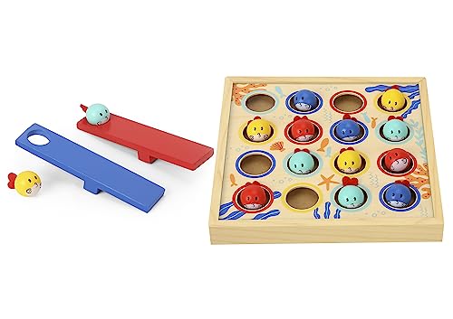 AB Gee abgee 921 TY278A EA Wooden Balance Stacker-Animals, red von A B Gee