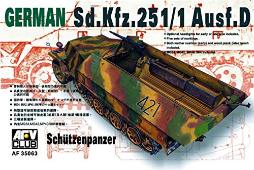 AFV-Club 35063 SDKFZ 251 D/1 Half Track, Fahrzeuge von AFV Club