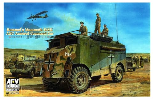 AFV-Club AF35235 - Modellbausatz AEC Armoured Commander Car of Rommel-Mam Mammoth DAK von AFV Club