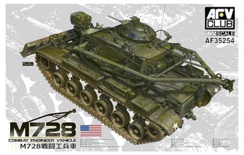 AFV Club AFV35254 1/35 Combat Engineer Vehicle M728, Mehrfarbig von AFV Club