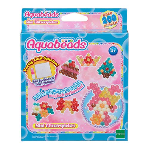 Aquabeads 30289 Mini Glitzerspielset - Bastelset von Aquabeads