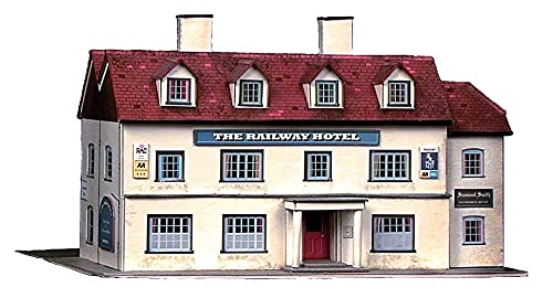 B33 Superquick Railway Hotel - 1/72 OO/HO - Card Model Kit by Superquick von Unbekannt