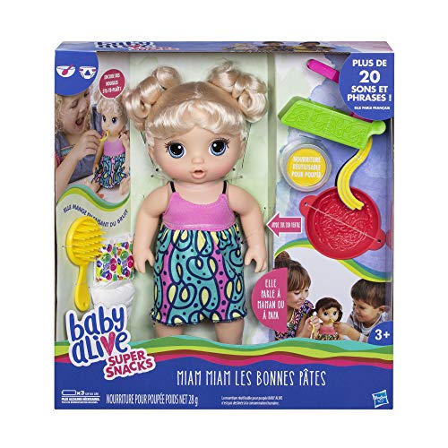 Baby Alive – C09631010 – Mjam Mjam die richtigen Spaghettis – Blond von Baby Alive