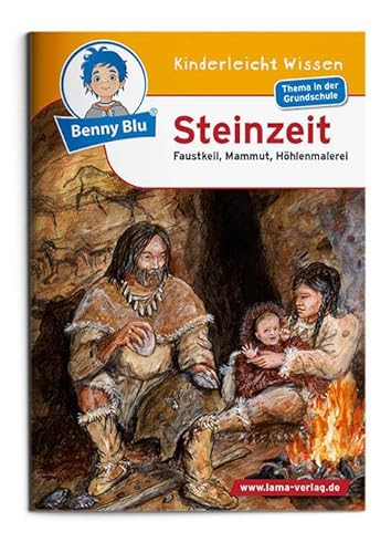 Benny Blu 02-0311 Benny Blu Steinzeit-Faustkeil, Mammut, Höhlenmalerei von Unbekannt