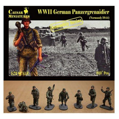 Caesar Miniatures CM7716 - German Panzergrenaidier (Normandy 1944) von Unbekannt