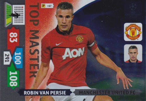 Champions League Adrenalyn XL 2013/2014 Robin Van Persie 13/14 Top Master von Unbekannt