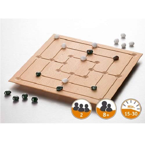 Clemens Brettspiel - Mühle, 2 Spieler, 8+ Clemens Brettspiel - Mühle, 2 Spieler, 8+ von Clemens